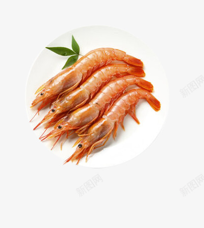 盘子里的北极虾png免抠素材_88icon https://88icon.com png图片素材 产品实物 免费png元素 免费png素材 冷冻 海鲜 生鲜食品 盘子里的北极虾 绿色食品