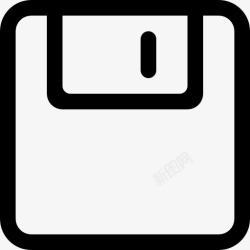 软盘保存按钮界面符号概述软盘图标高清图片