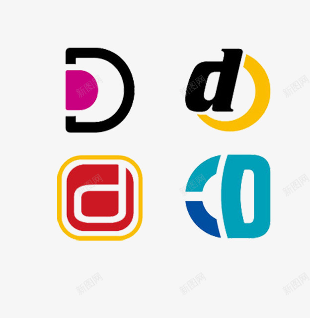 个性字母Dpng免抠素材_88icon https://88icon.com 个性 大写的D 字母 字母D