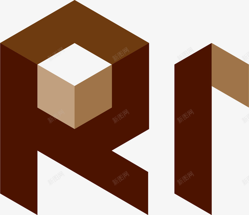 个性空间折叠立体拼接创意字母Rpng免抠素材_88icon https://88icon.com 个性 创意 字母R 折叠 拼接 空间 立体