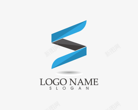 炫彩商务logo图标图标