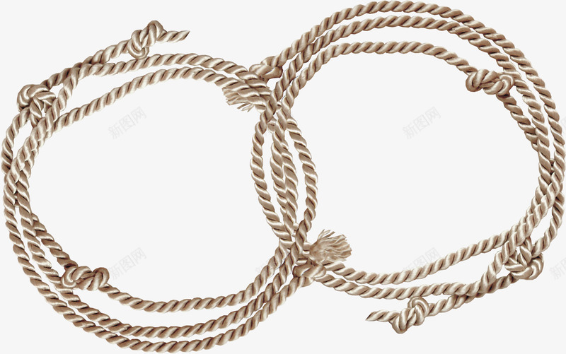 麻绳绳结装饰png免抠素材_88icon https://88icon.com 个性 绳结 装饰 麻绳