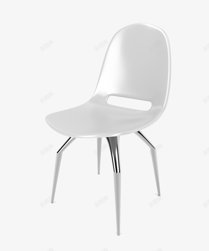 白色靠背椅手绘png免抠素材_88icon https://88icon.com 坐椅 家具 椅子 白色 矢量手绘 金属 铁艺椅子 靠背椅