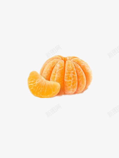 剥好的橘子png免抠素材_88icon https://88icon.com 吃的 好吃的水果 柑橘 橘子瓣 芦柑 食物