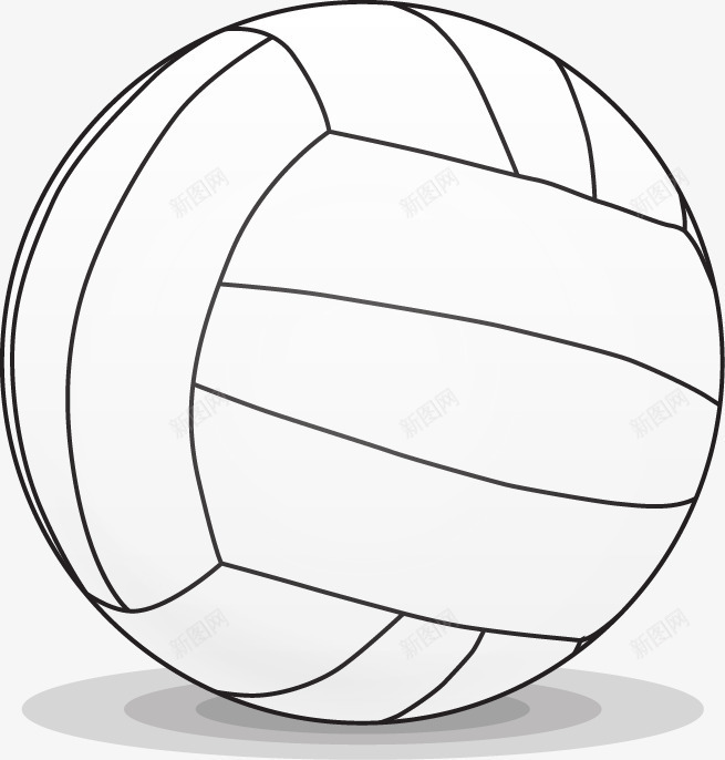 手绘白色线条圆球图案png免抠素材_88icon https://88icon.com 图案 圆球 手绘 白色 线条