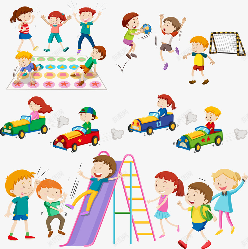 卡通儿童插画png免抠素材_88icon https://88icon.com 3 卡通人物运动比赛锻炼身体体能训练卡通女生小女孩卡通男孩卡通男生卡通儿童漫画卡通人物漫画卡通人物