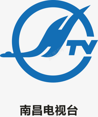 南昌南昌电视台logo矢量图图标图标