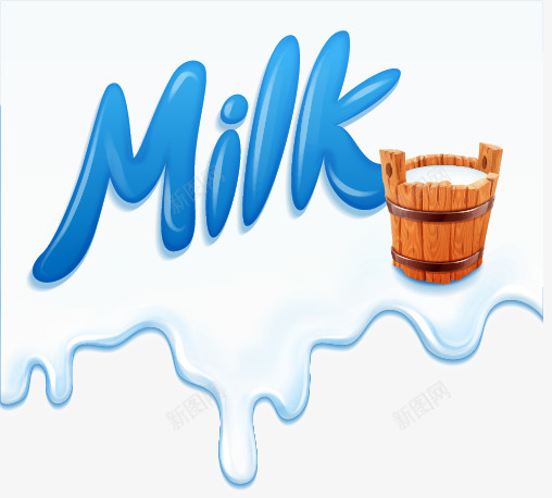 早餐牛奶png免抠素材_88icon https://88icon.com milk 乳液 早餐 木桶 牛奶 营养