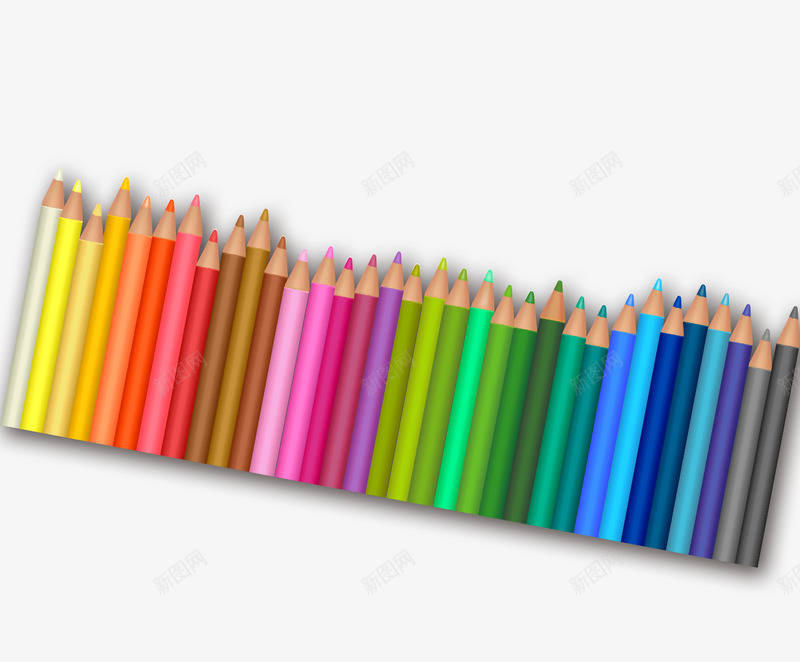 彩色铅笔png免抠素材_88icon https://88icon.com PPT PPT创意元素 上升线 信息分类 元素 文体 步骤 流程 铅笔 阶梯线
