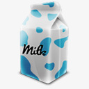 牛奶盒子milk图标图标