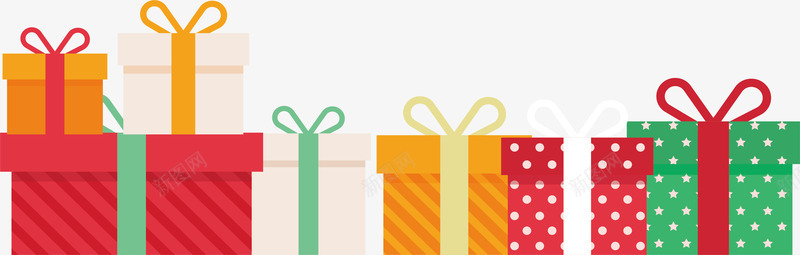多彩礼物盒png免抠素材_88icon https://88icon.com 圣诞礼物 圣诞节 彩色礼盒 矢量png 礼物堆 礼物盒