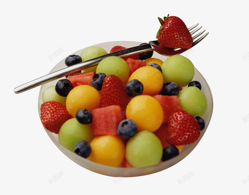 蓝莓草莓西瓜各种水果png免抠素材_88icon https://88icon.com 各种水果 美食 草莓 蓝莓 西瓜 餐饮