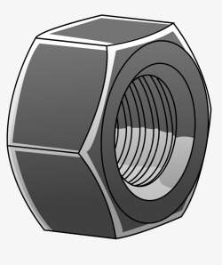 五边形项圈五金螺母素材