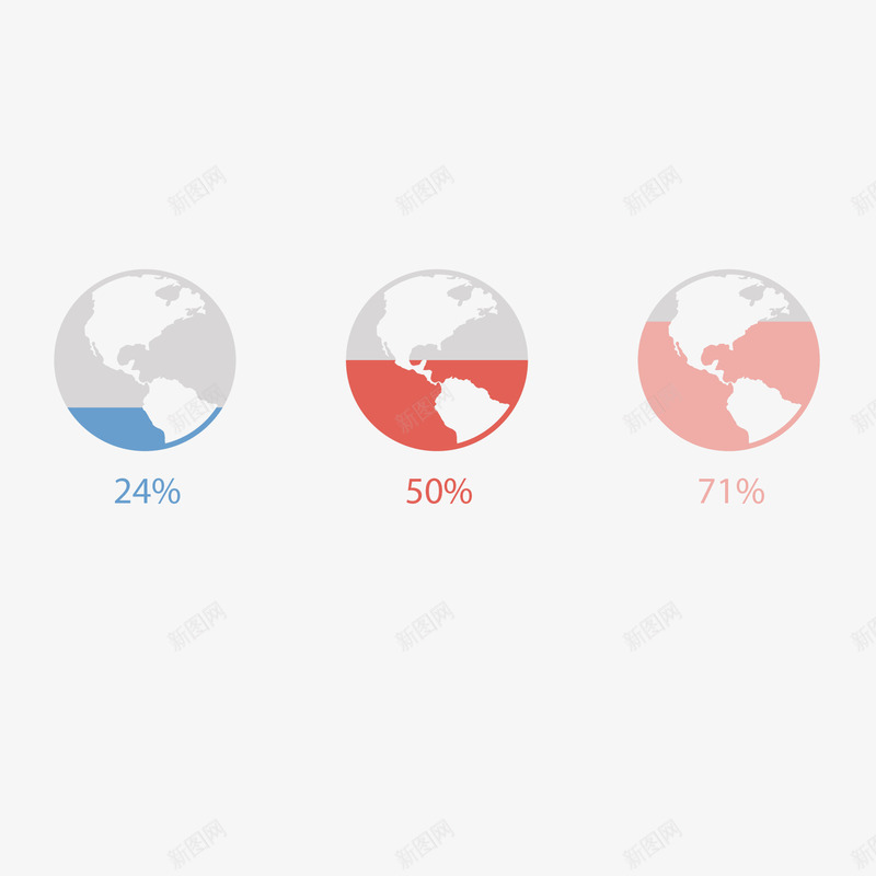 地球形状信息图png免抠素材_88icon https://88icon.com PPT 信息 商务 图表 多彩 示意图 统计 说明