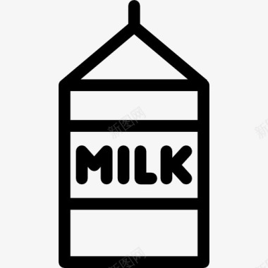 食品banner素材牛奶图标图标