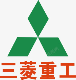 矢量三菱重工三菱重工logo矢量图图标高清图片