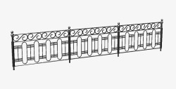 铁栅栏素材
