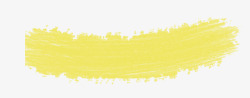 黄色水花笔刷素材