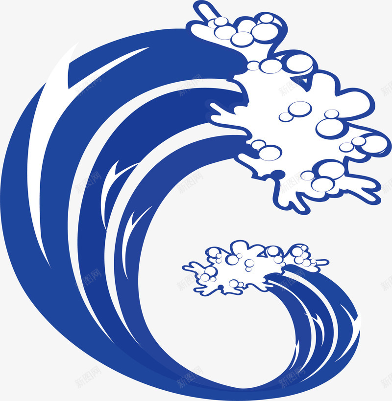 河边浪花png免抠素材_88icon https://88icon.com 卡通 手绘水浪 水浪 水浪纹 水浪花 水花水浪 蓝色水浪