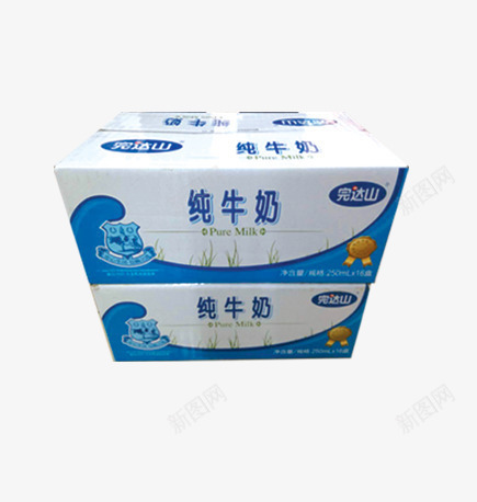 完达山盒装纯牛奶png免抠素材_88icon https://88icon.com 250ML 产品实物 完达山盒装纯牛奶