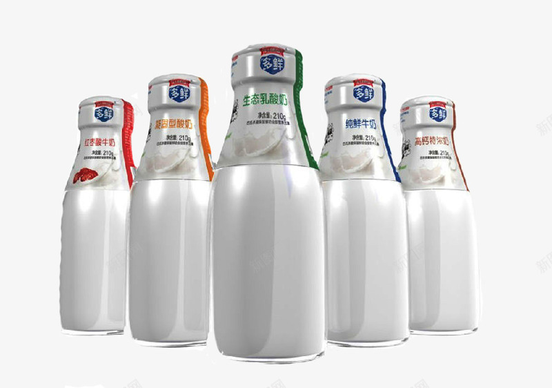 玻璃瓶装牛奶png免抠素材_88icon https://88icon.com 产品实物 奶制品 瓶装 白色 透明玻璃瓶 饮品