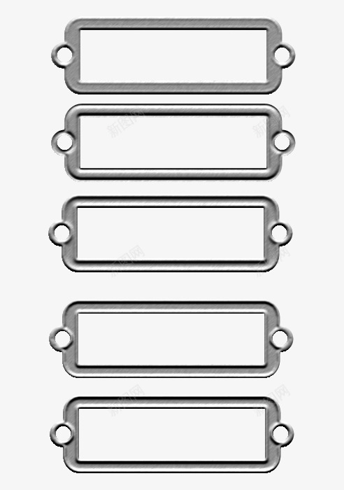 金属国定框背面png免抠素材_88icon https://88icon.com 各种大小的金色框 固定框 框 金属框