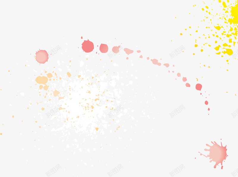 多彩颜料涂料png免抠素材_88icon https://88icon.com 多彩 水彩 涂料 涂鸦 清新 痕迹 颜料