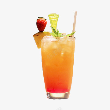 一杯可口的果汁png免抠素材_88icon https://88icon.com 产品实物 玻璃杯 草莓