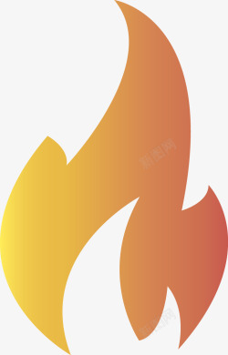 火焰标识卡通火苗火标志图标高清图片