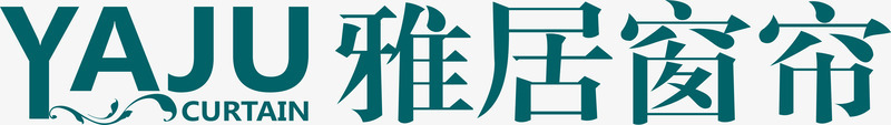 雅居窗帘logo矢量图图标图标
