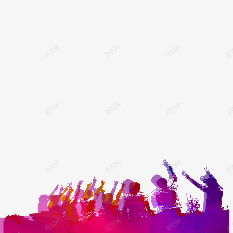 人物剪影潮流元素背景模糊png免抠素材_88icon https://88icon.com 人物剪影 模糊 潮流元素 背景