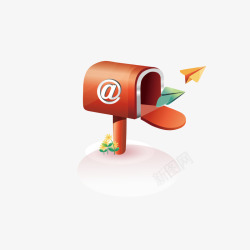 邮件标志卡通信件邮箱高清图片