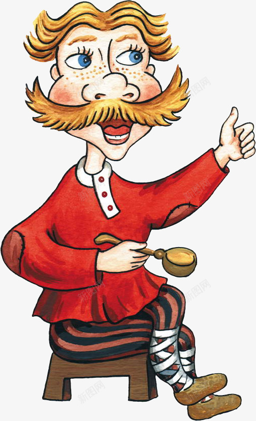 大胡子人物png免抠素材_88icon https://88icon.com 中年男人 外国人 手绘 插画 漫画 男人