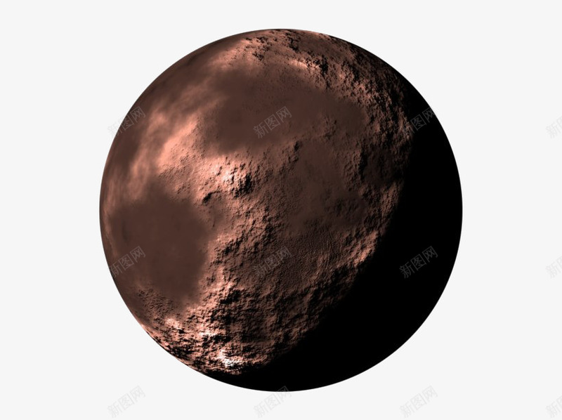 火星表面宇宙png免抠素材_88icon https://88icon.com 宇宙 星球 月球 火星表面