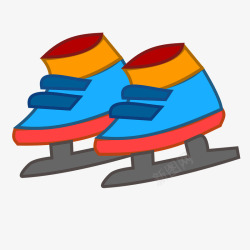 一双滑冰鞋一双滑冰鞋高清图片