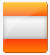 橙色标题栏素材