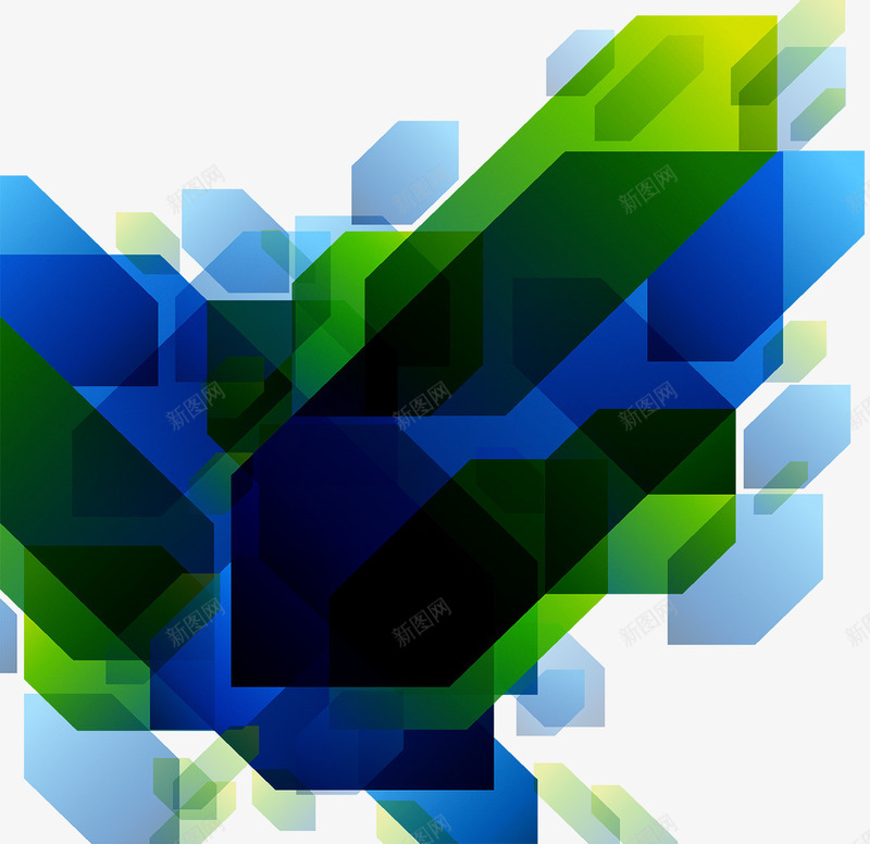 炫彩科技背景png免抠素材_88icon https://88icon.com 几何 图形 多彩 流线 炫彩 科技 背景