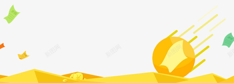 天猫底纹png免抠素材_88icon https://88icon.com 圆球 天猫底纹素材 纸张 节日素材 黄色
