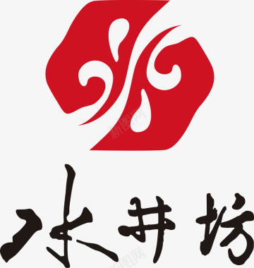 企业团队精神水井坊logo图标图标