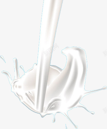 一杯流下来的牛奶png免抠素材_88icon https://88icon.com 丝滑 牛奶 网页