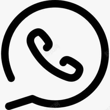 社交简书聊天WhatsApp的标志图标图标