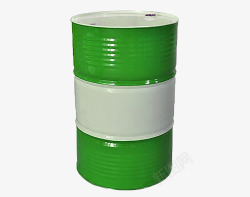 绿色金属油桶素材