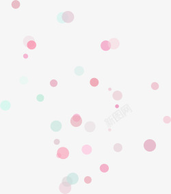 多彩波点素材