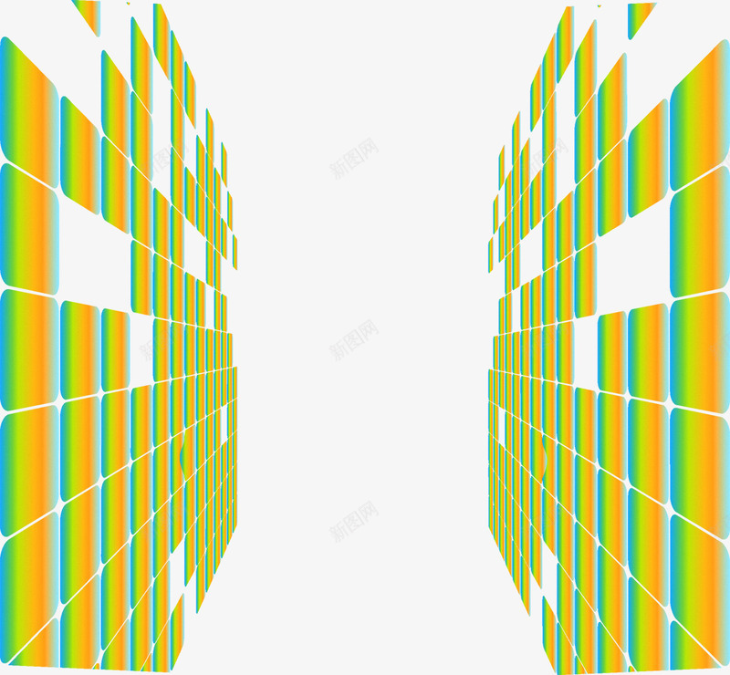 炫彩正方形png免抠素材_88icon https://88icon.com 几何 图形 多彩 正方体 正方形 炫彩 科技 背景