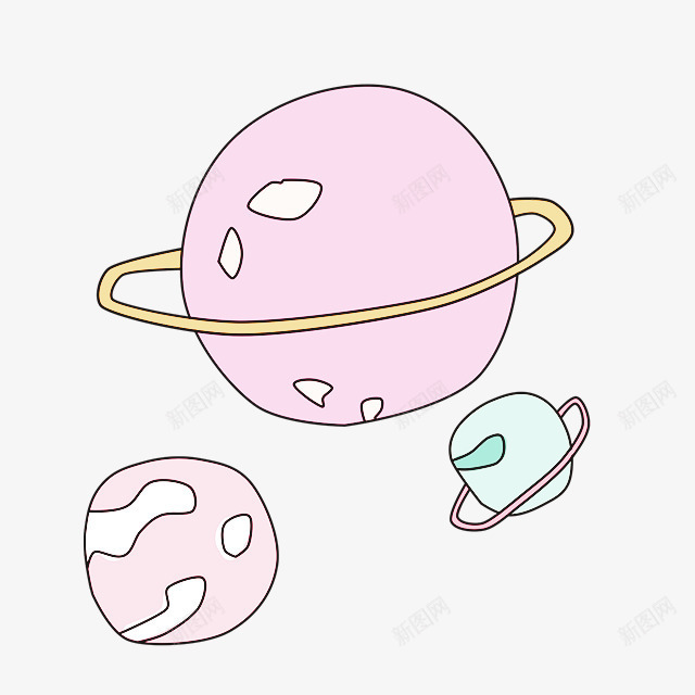 星球宇宙卡通手绘png免抠素材_88icon https://88icon.com 卡通宇宙 宇宙星球 星球 星球宇宙