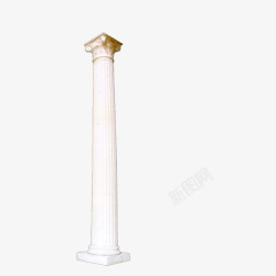 高贵的花柱可以适用于婚礼的柱子高清图片