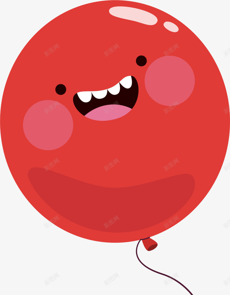 儿童节红色气球小人png免抠素材_88icon https://88icon.com 儿童节 可爱气球 开心 气球小人 海星 红色气球