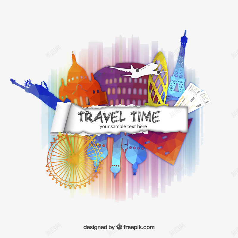 TRAVELTIMEpng免抠素材_88icon https://88icon.com 丰富多彩的背景 古迹 国家 抽象 文化 旅游 旅行时间的背景免费下载 时间 模板 纪念碑 背景