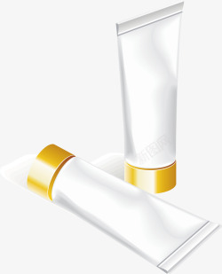 白色包装箱包装塑料瓶元素矢量图高清图片