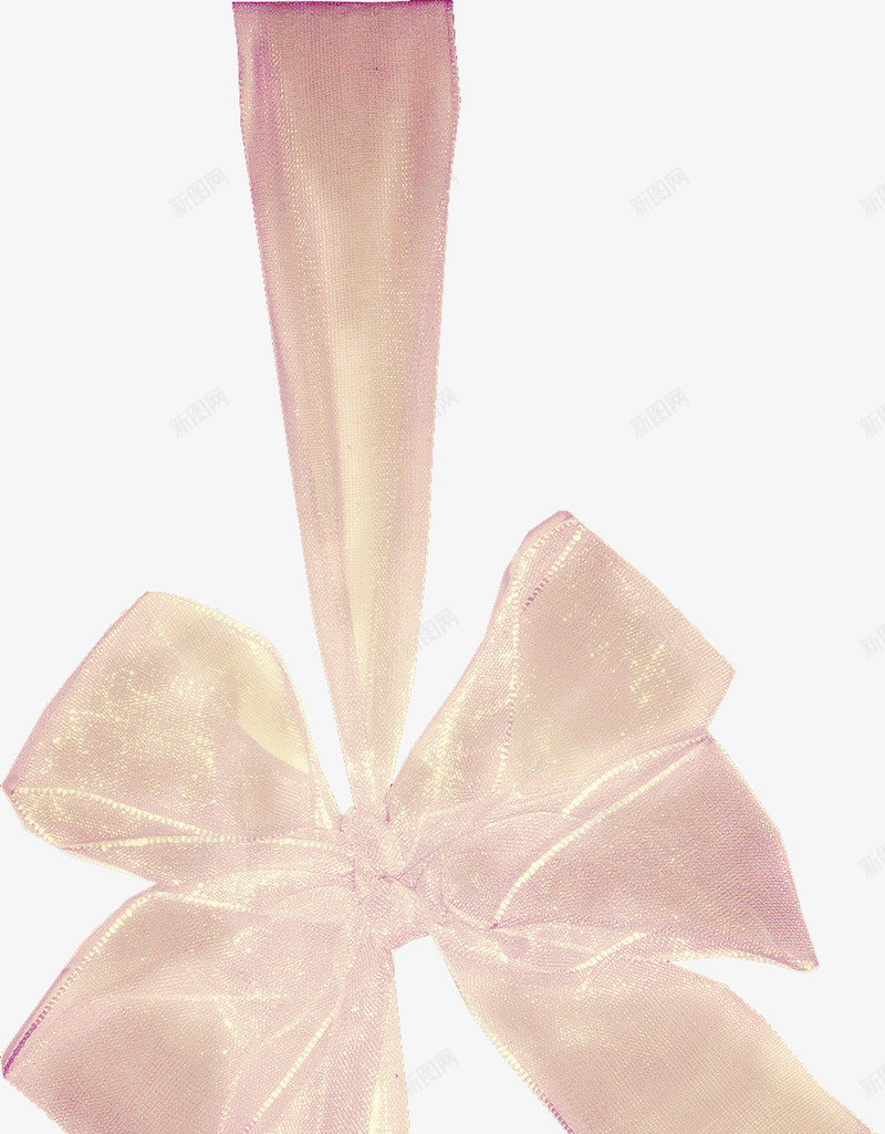 棕色漂亮布条png免抠素材_88icon https://88icon.com 布条 打结布条 棕色布条 蝴蝶结布条